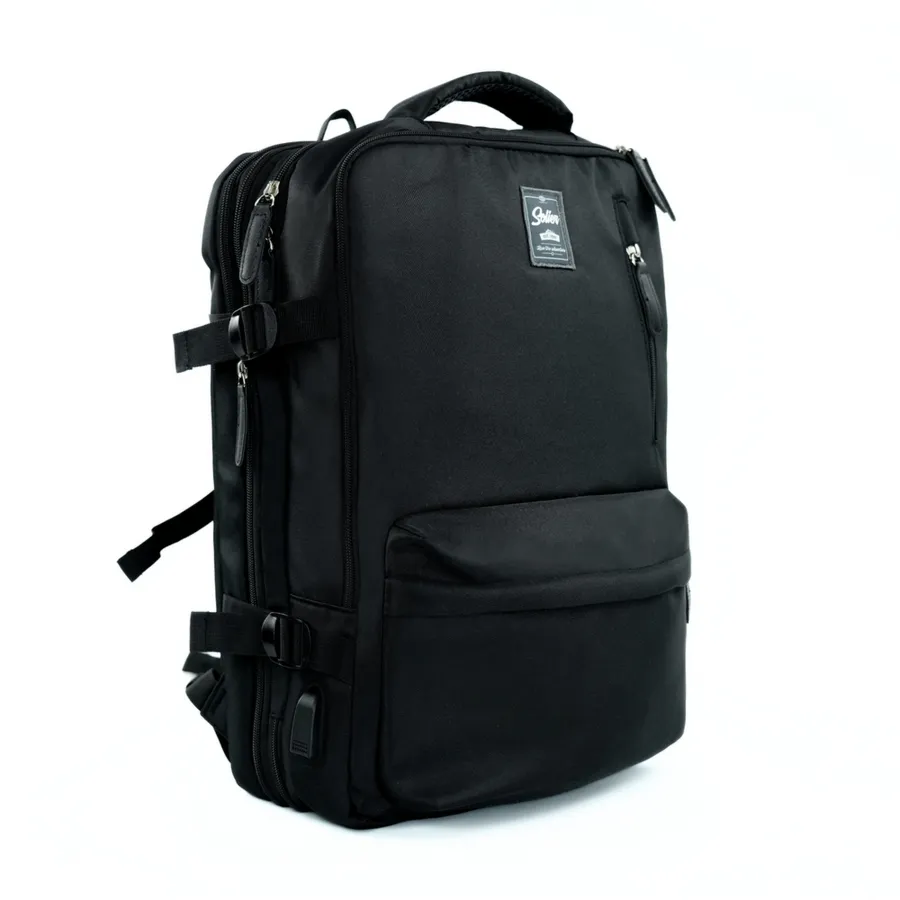 Plecak podróżny Solier FV06 Noa czarny