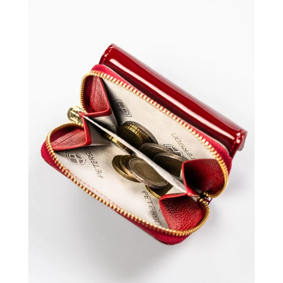 Portfel damski Peterson PTN BC-423229 czerwony