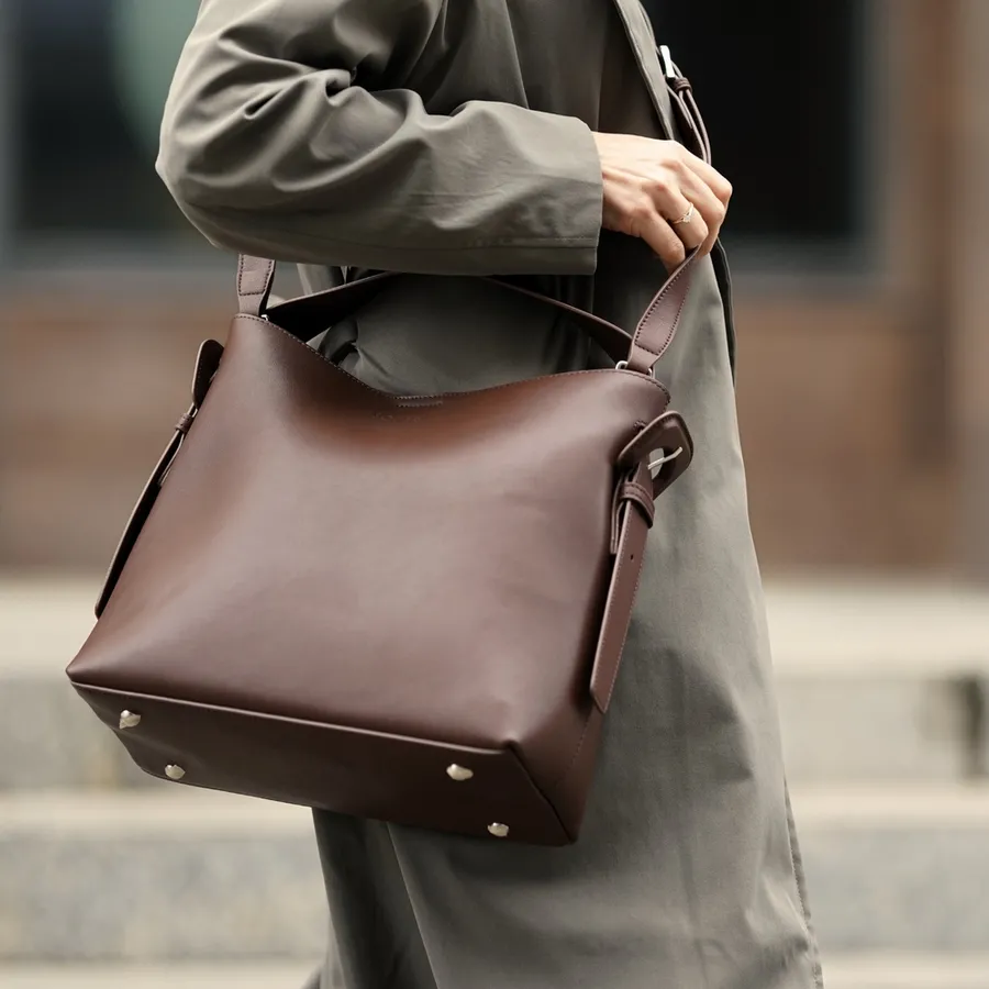 Shopperka Solier FL44 Elara c. brązowa