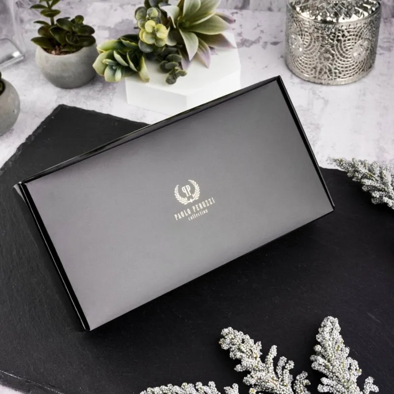 Zestaw prezentowy dla niej portfel damski w kwiaty T-45 i skórzane etui na karty T-151 Paolo Peruzzi ZUP-144-GR