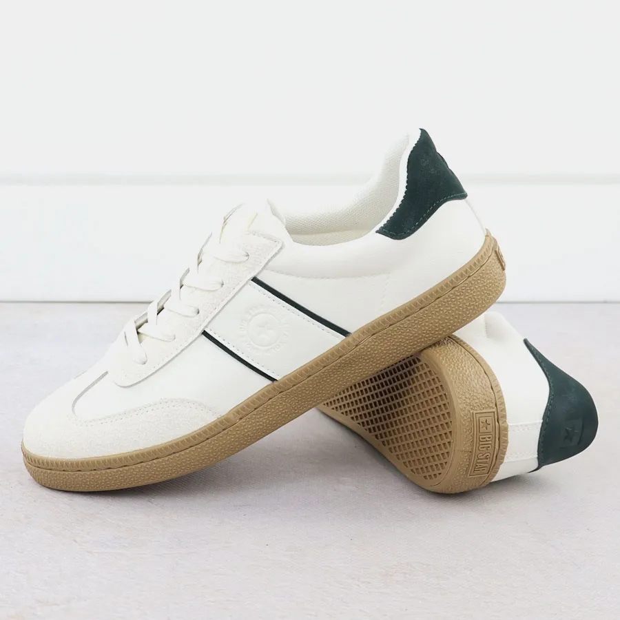 Półbuty sportowe męskie białe Big Star SS174078