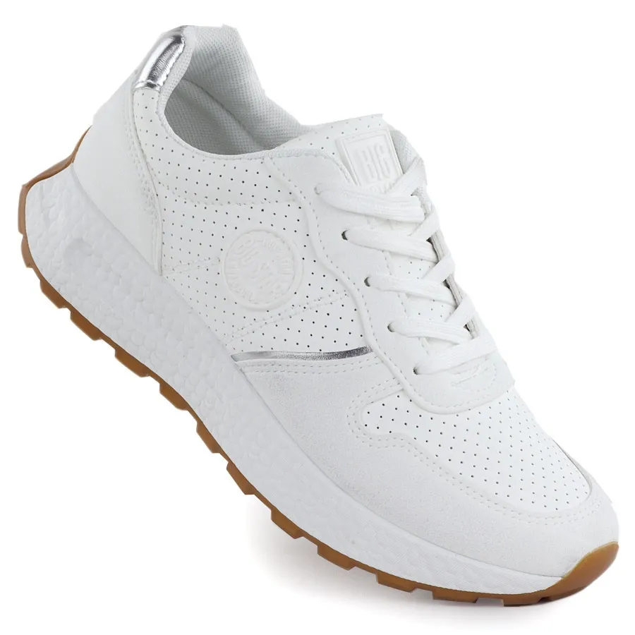 Buty sportowe na platformie białe Big Star RR274487