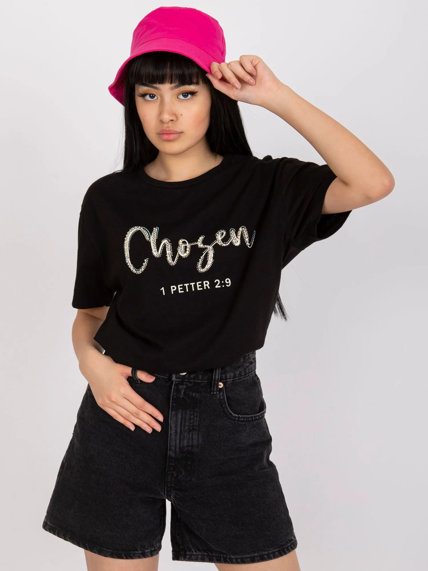 T-shirt z aplikacją