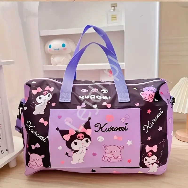 Ortalionowa składana torba przenośna Kuromi
