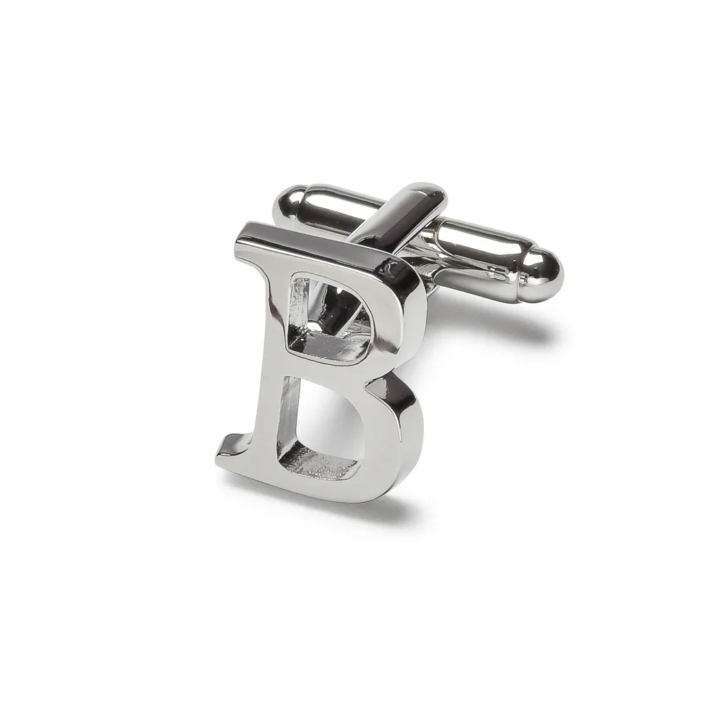 Spinki do mankietów w kształcie liter - alfabet - 1 szt.  K