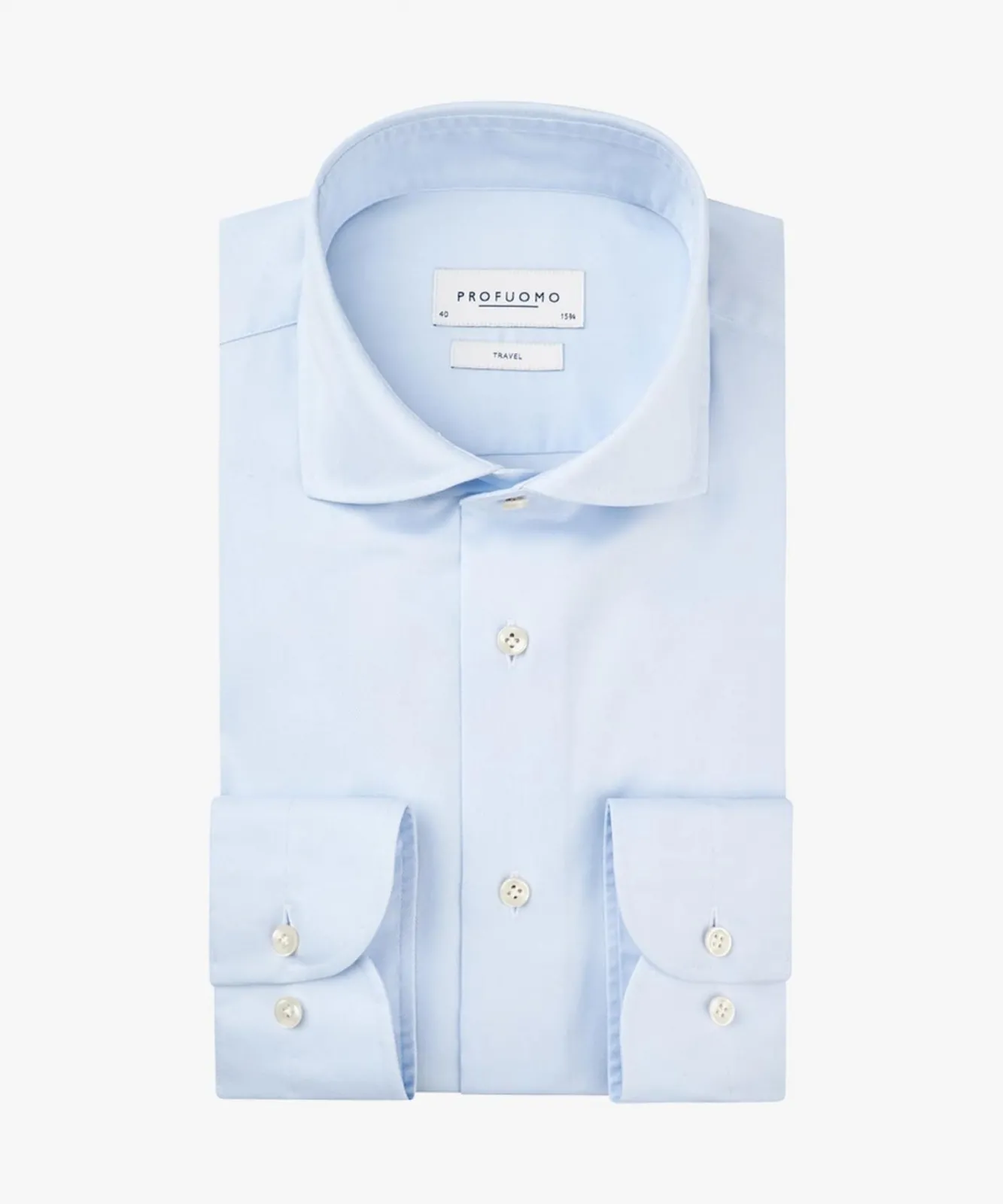 Koszula niebieska Profuomo - super non-iron 43