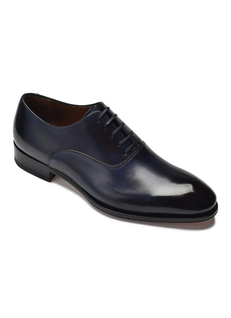 Eleganckie granatowe buty typu oxford Arbiter by Alfonso Marciano 43,5