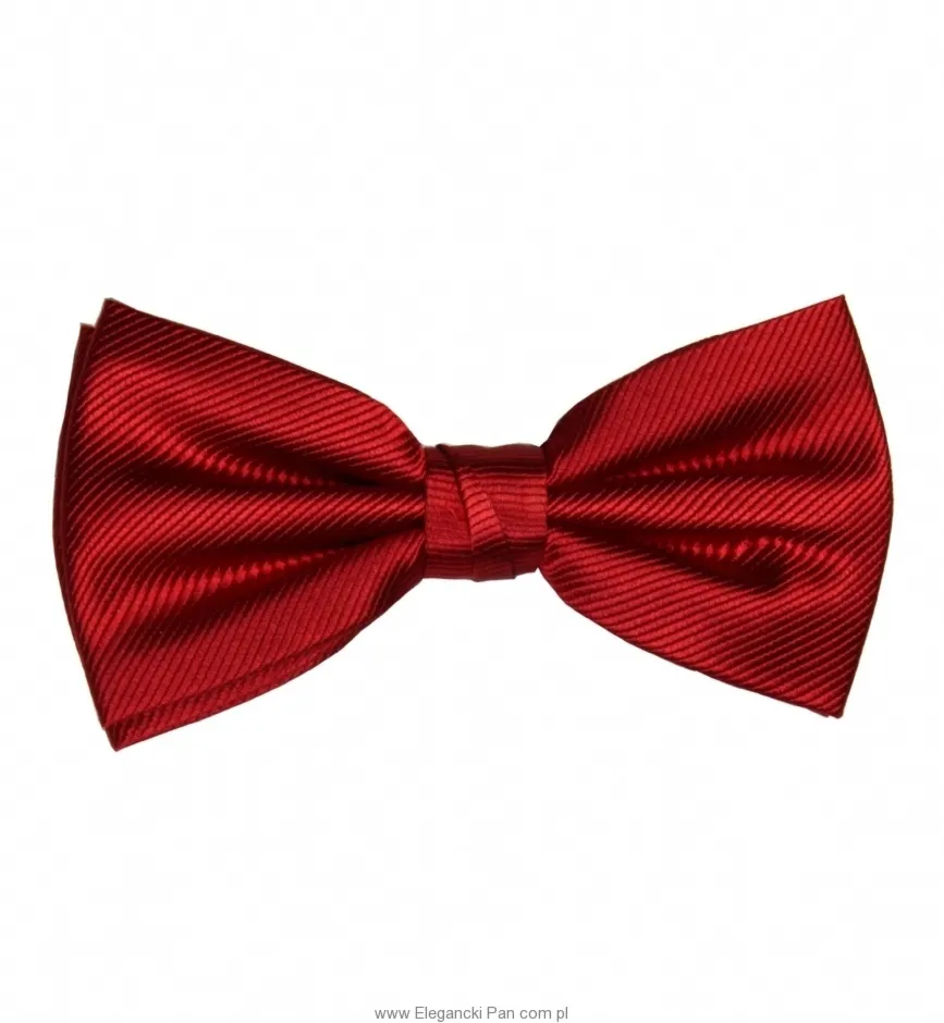 Muszka jedwabna czerwona - skośny splot Michaelis