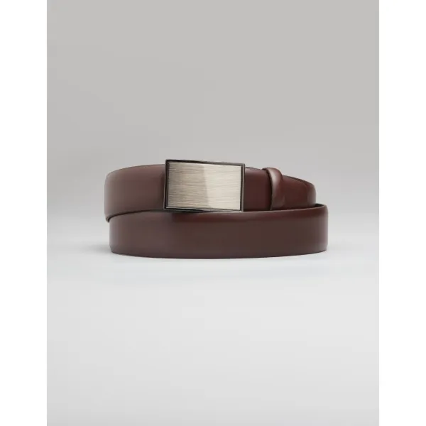 pasek lari brąz bez obszycia 3,5