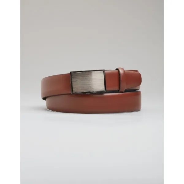 pasek lari jasny brąz bez obszycia 3,5