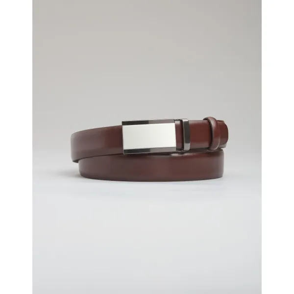 pasek lari brąz bez obszycia 3,5