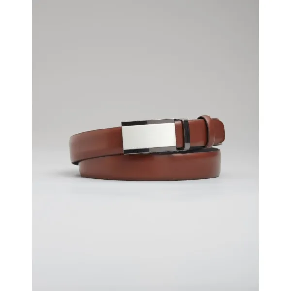 pasek lari jasny brąz bez obszycia 3