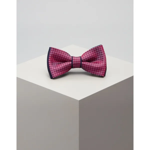 mucha classico bordowy mikrowzór 0014