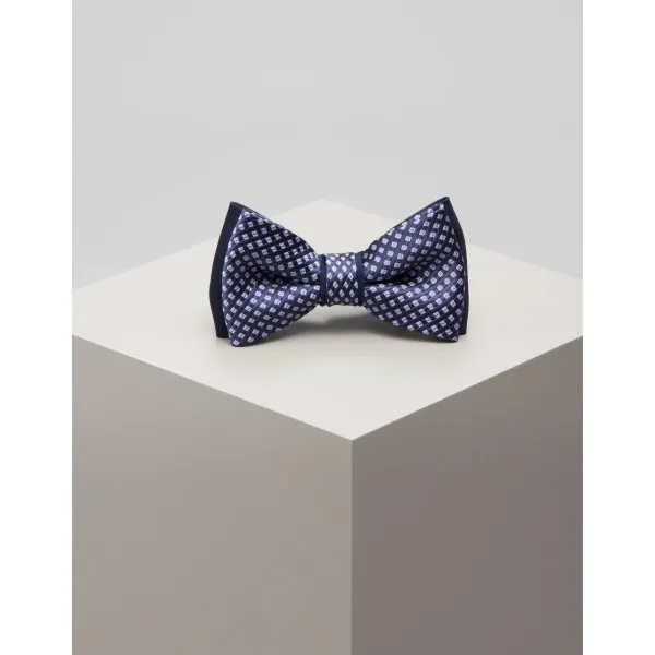 mucha classico granatowy mikrowzór 0034