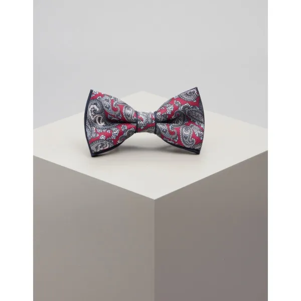 mucha seta bordowy paisley 0003