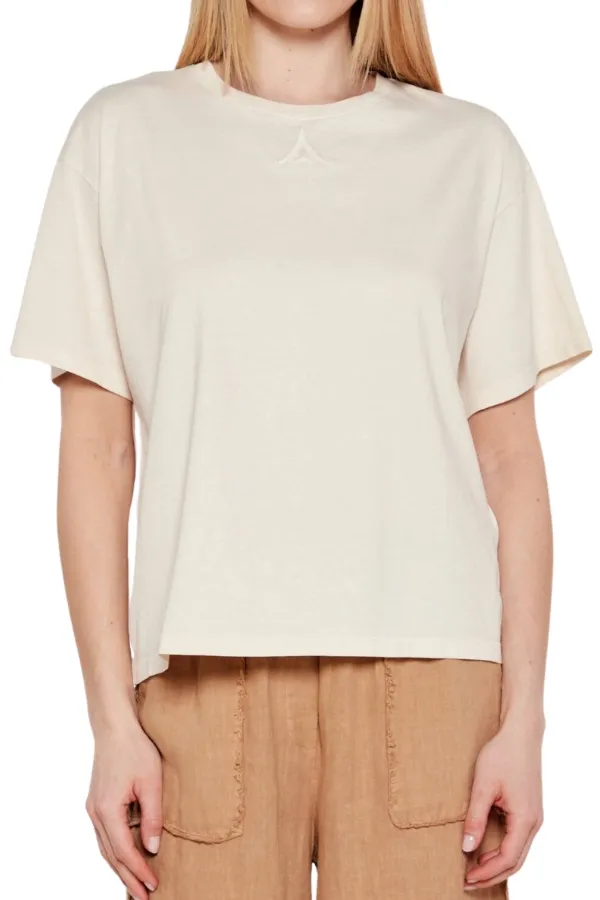 BAWEŁNIANY TSHIRT Z LOGO