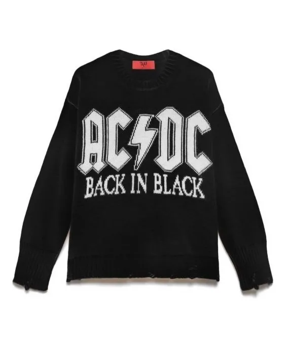 SWETER Z LOGO "AC/DC "