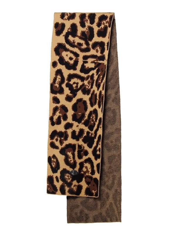 DZIANINOWY SZALIK W ZWIERZĘCY PRINT "KIANA"