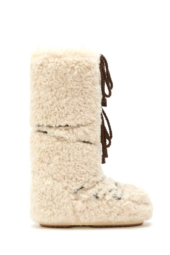 ŚNIEGOWCE Z EKO KOŻUCHEM "ICON CURLY EXTRA"