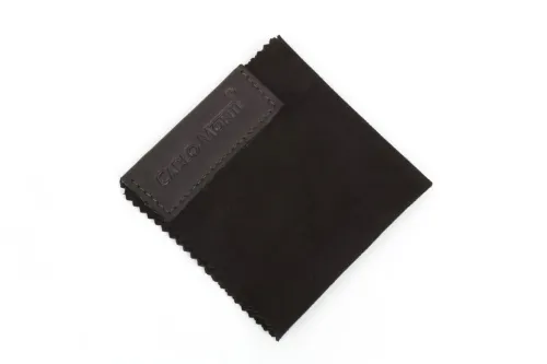 Elegancka ściereczka do okularów, ekranów LCD i optyki - czarna BL