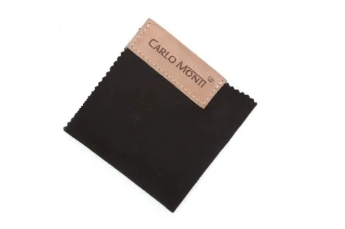 Elegancka ściereczka do okularów, ekranów LCD i optyki - czarna BZ