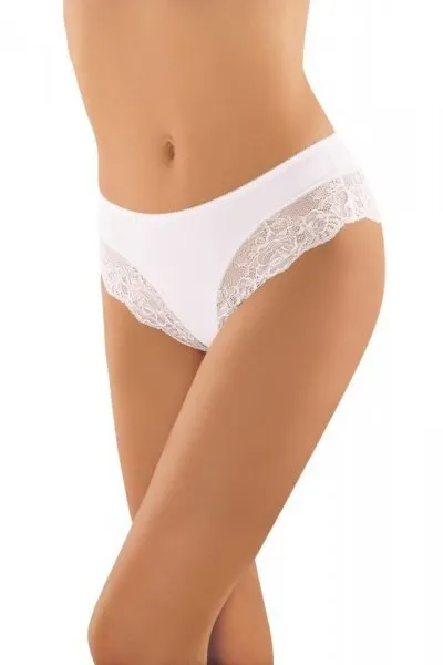 Figi damskie Babell BBL 121 białe