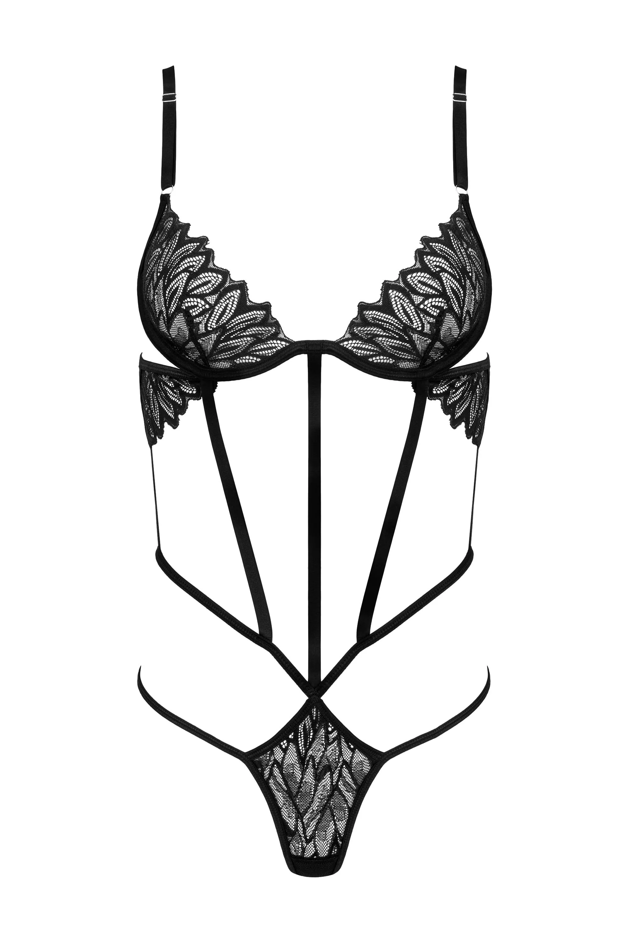Body damskie - BD102 body black