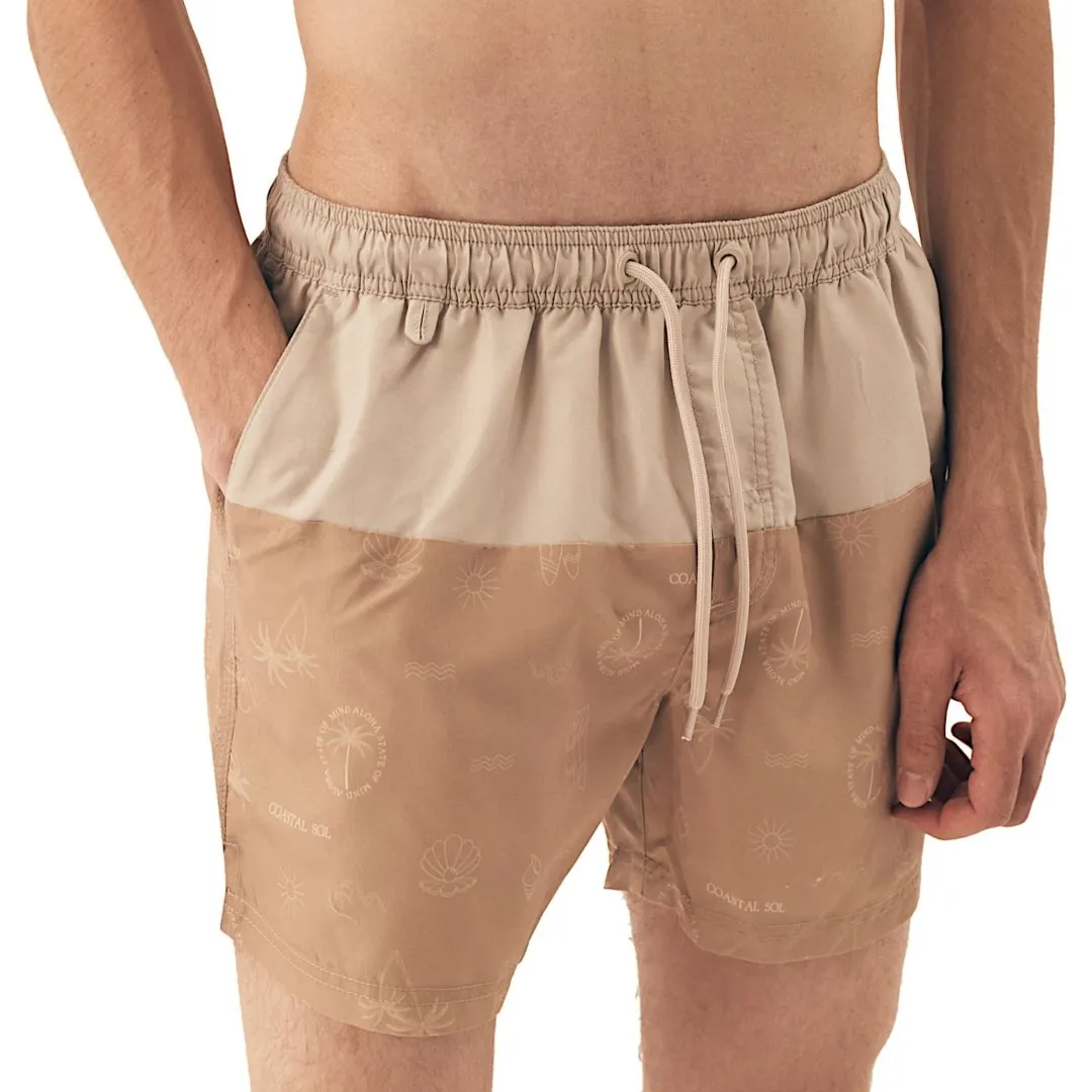 Kąpielówki Rune 42644 beżowe