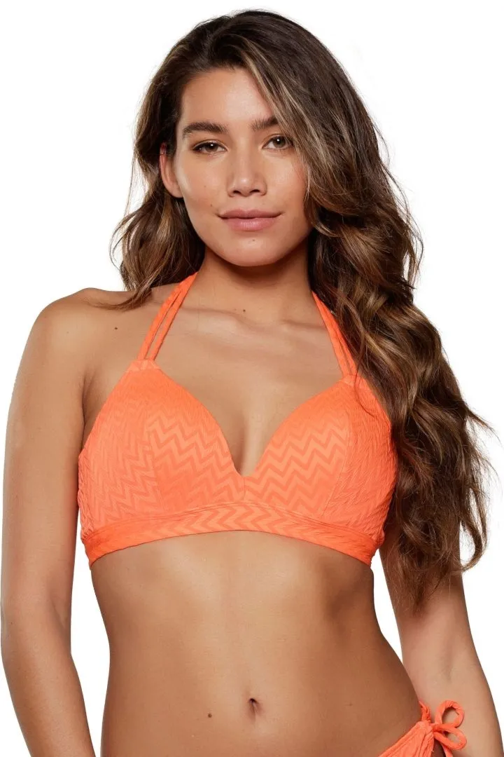 Biustonosz kąpielowy 7710TB hot coral