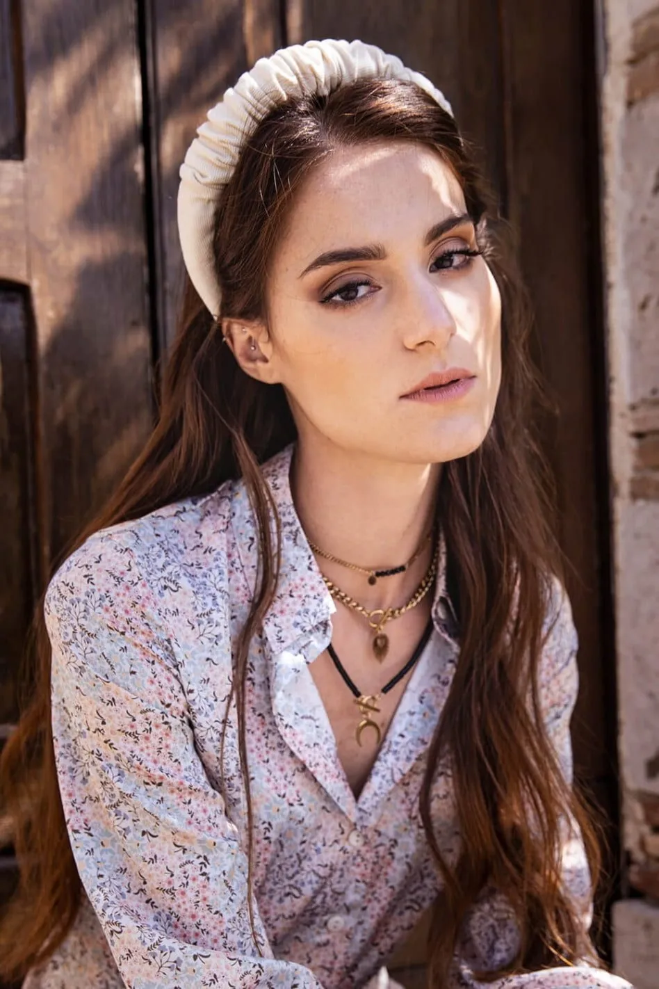 ELEGANCKA OPASKA DO WŁOSÓW - szeroka - marszczona - płócienna 1 ELEGANCKA OPASKA DO WŁOSÓW – szeroka – marszczona – płócienna