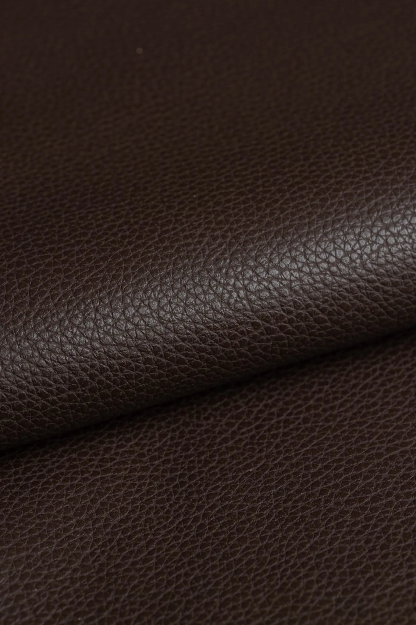 CHWOST - skórzany brelok do torebki - brąz czekolada