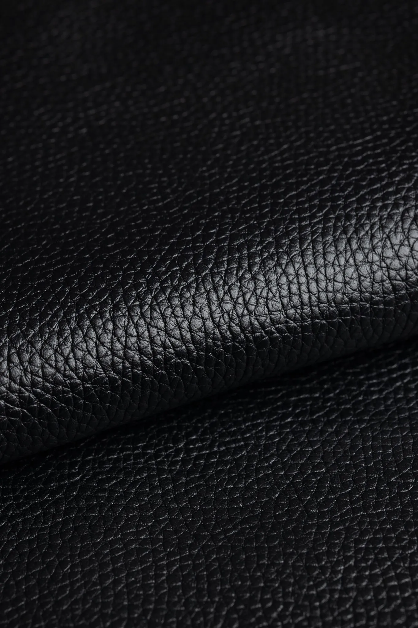 CHWOST - skórzany brelok do torebki - czarny