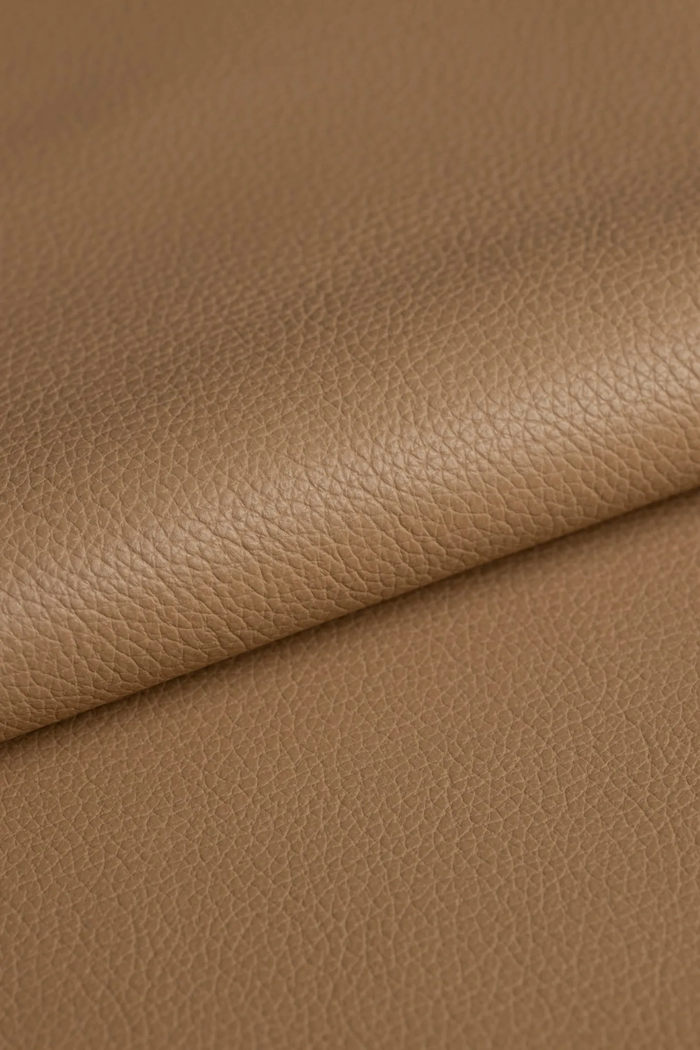 CHWOST - skórzany brelok do torebki - jasny camel