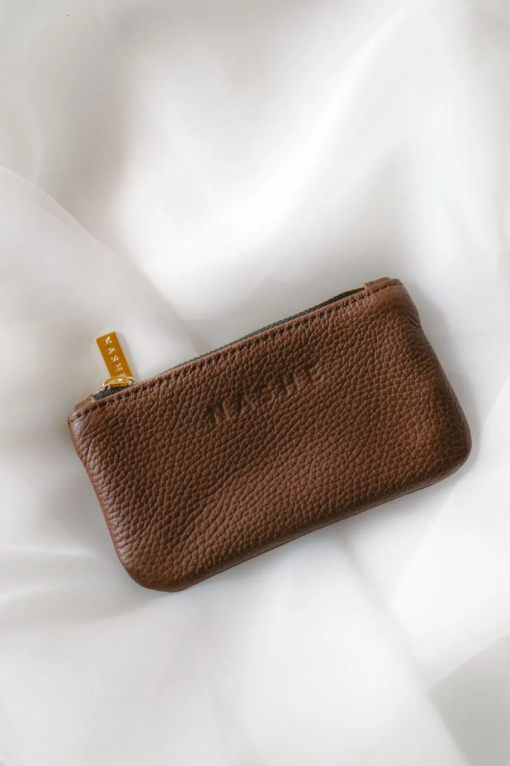 MONEY PENNY - skórzany mini portfelik - kolory