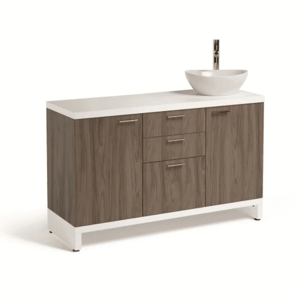 Szafka kosmetyczna ET-NO H2O 135 z umywalką