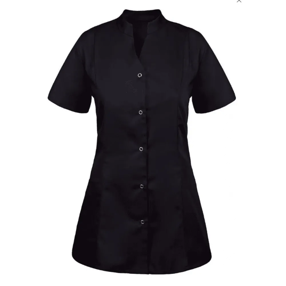 Tunika kosmetyczna zapięcie na napy