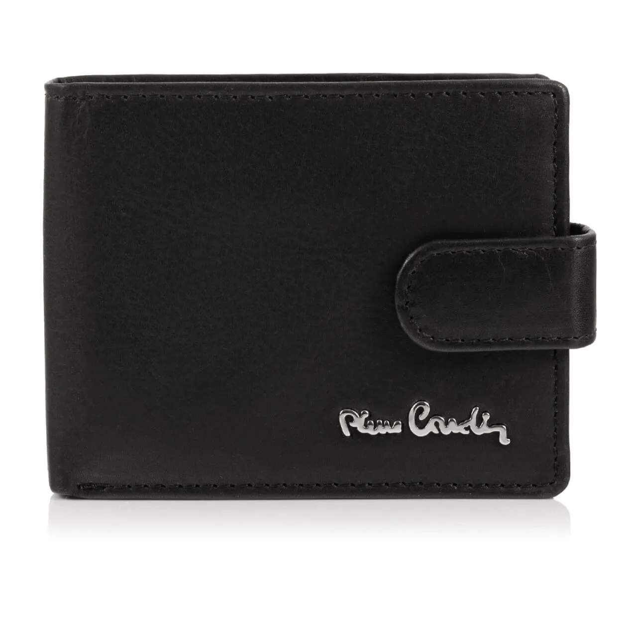 Mały Portfel męski zapinany na zatrzask Pierre Cardin 323A