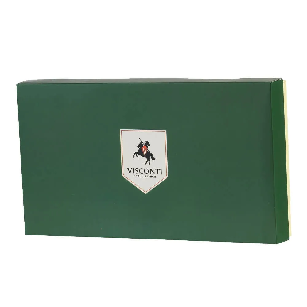 Portfel podróżny Visconti Hunter V-728 RFID - granatowy