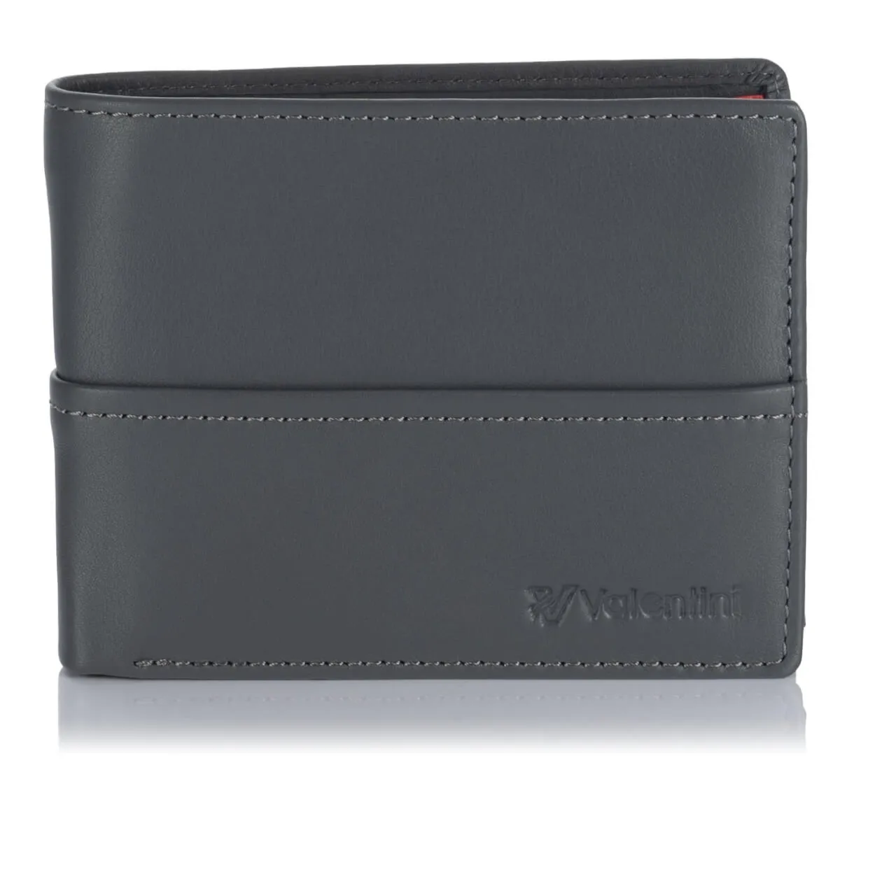 Portfel męski Valentini 154-267 Ferrari Red & Grey