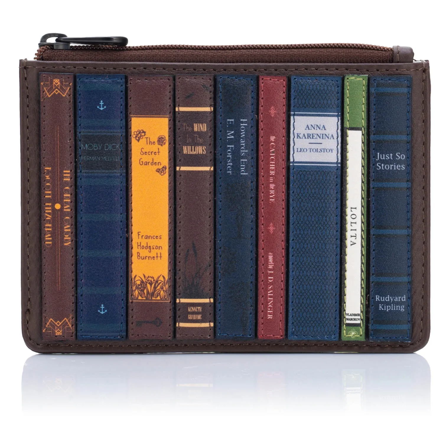 Brązowa bilonówka damska Literatura Yoshi Y1321