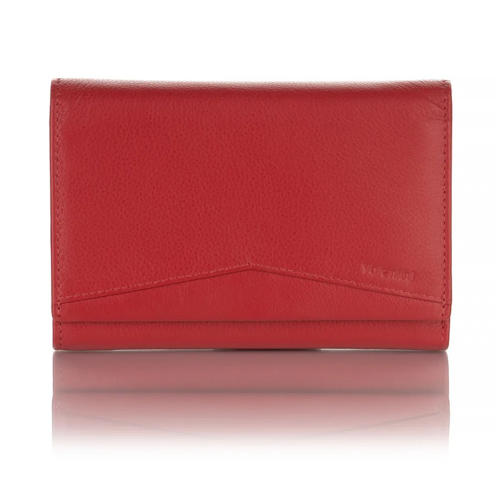 Portfel damski Valentini Prism 106-P62 - czerwony