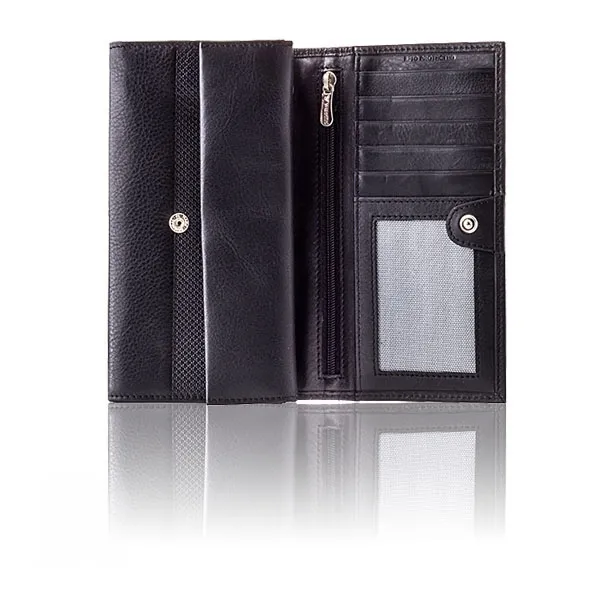 Portfel damski Valentini 157-262 z RFID - czarny