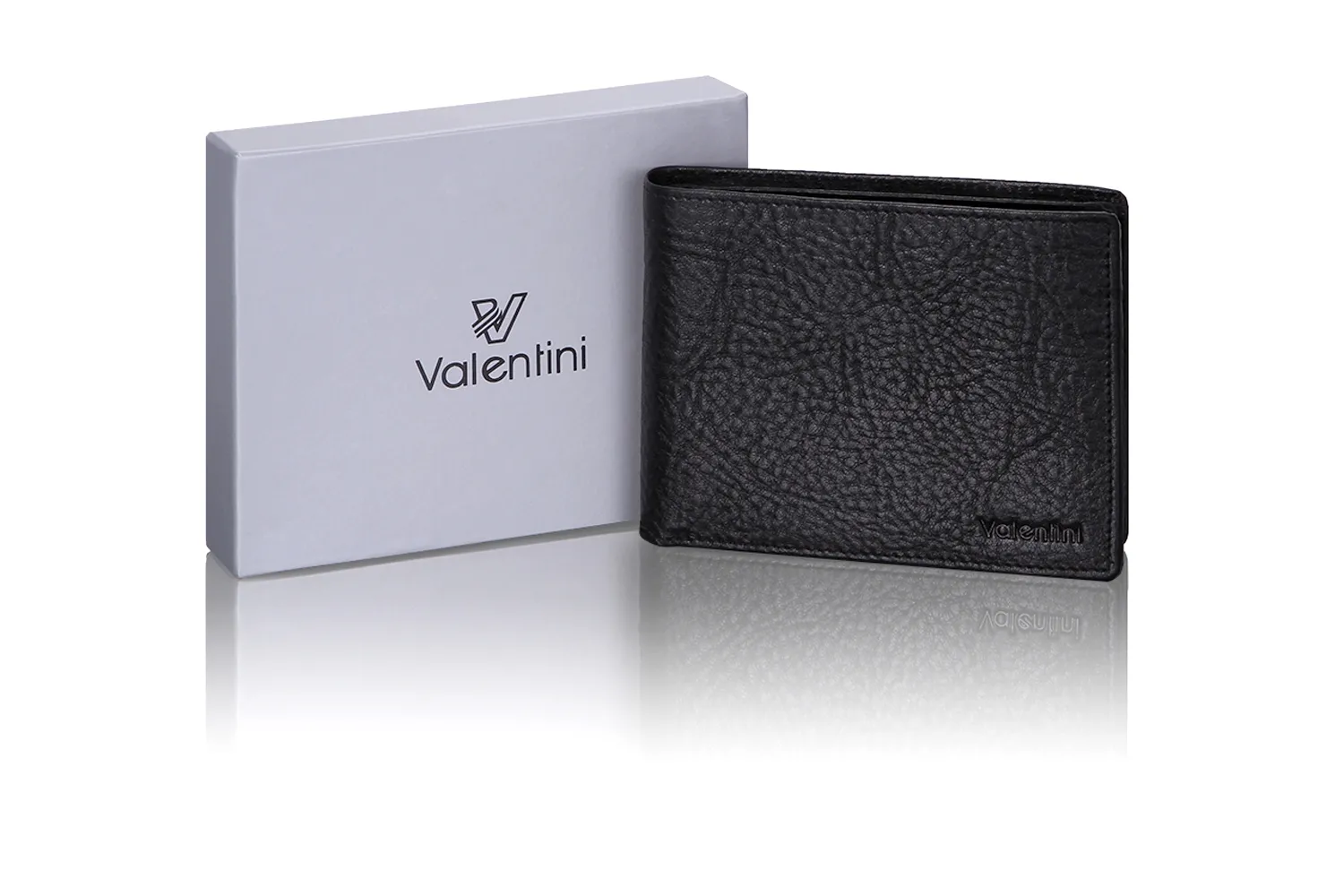 Portfel męski Valentini 159-P20 z RFID - czarny