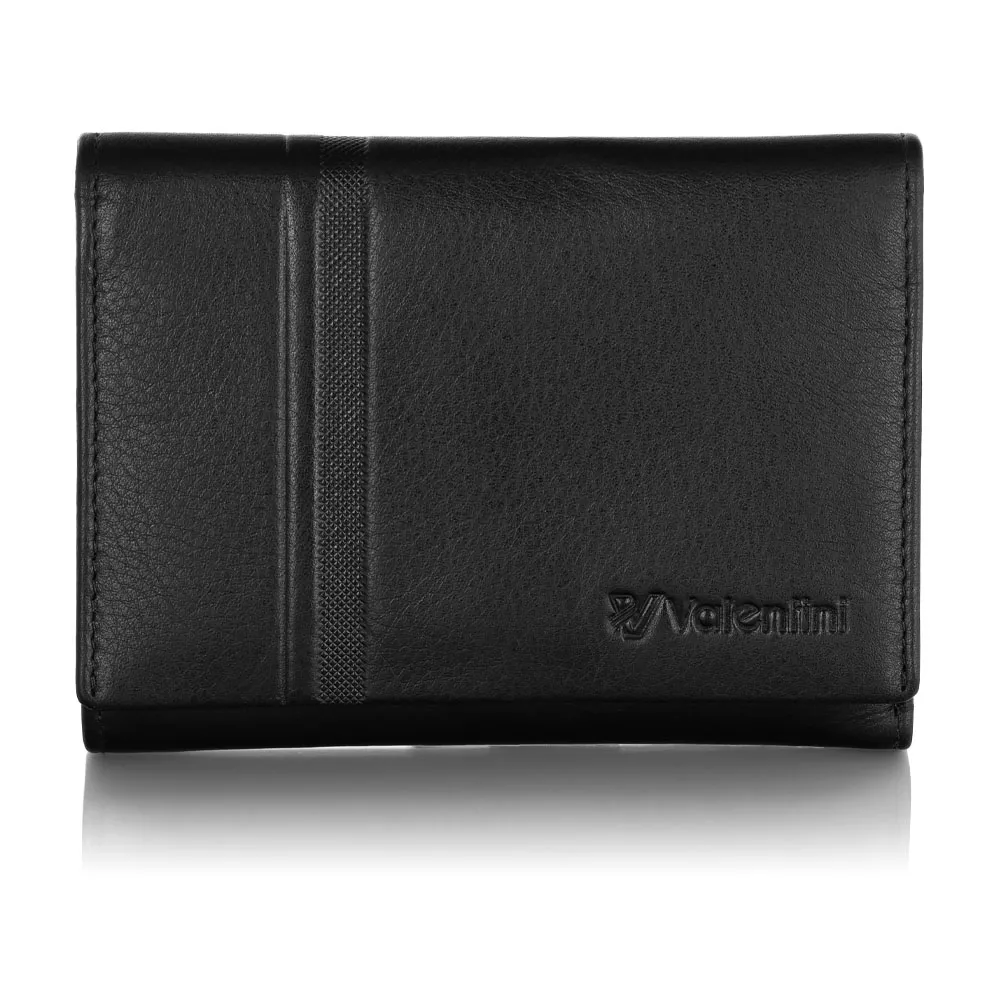 Mały portfel damski Valentini 15V-263 - czarny