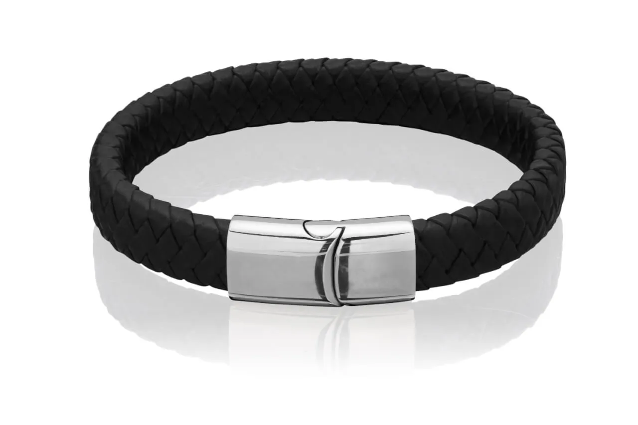 Bransoletka męska skórzana B-03