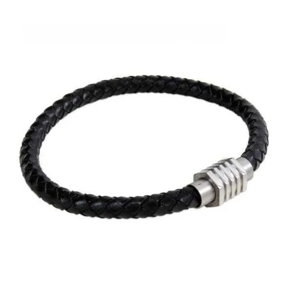 Bransoletka męska skórzana B-04