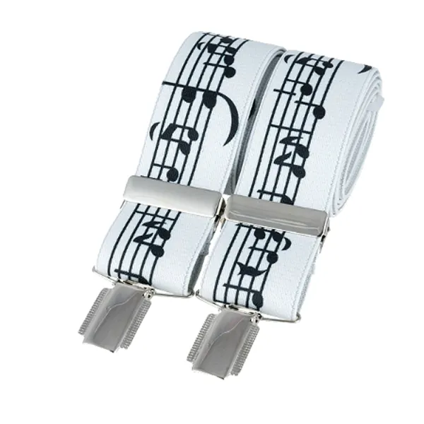 Szelki do spodni Muzyczne Nuty BR-014