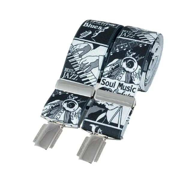 Szelki do spodni Muzyczne Jazz BR-015