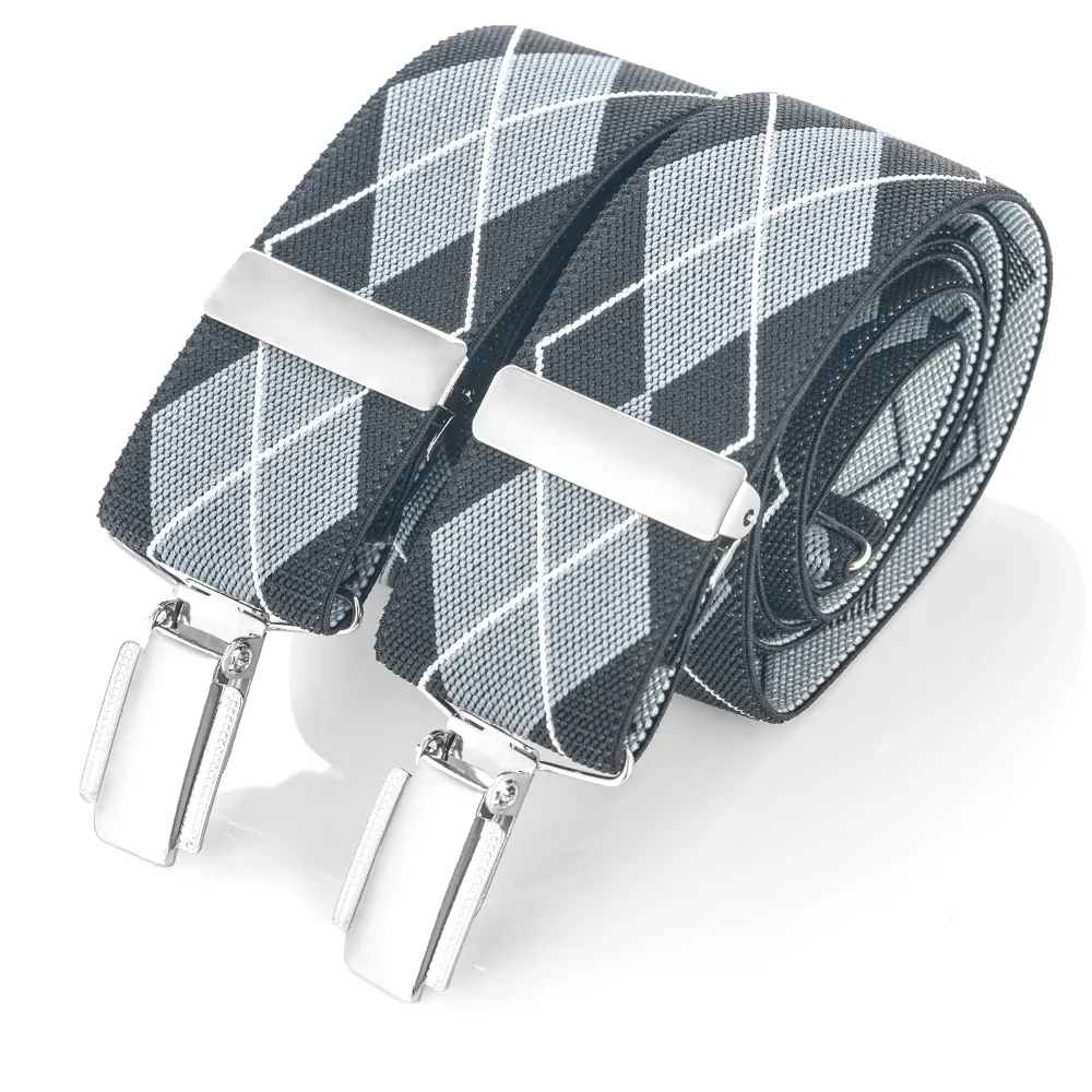 Szelki do spodni w romby BR-042