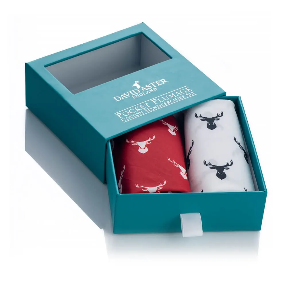 Chusteczki męskie Jeleń dla Myśliwego HR-13